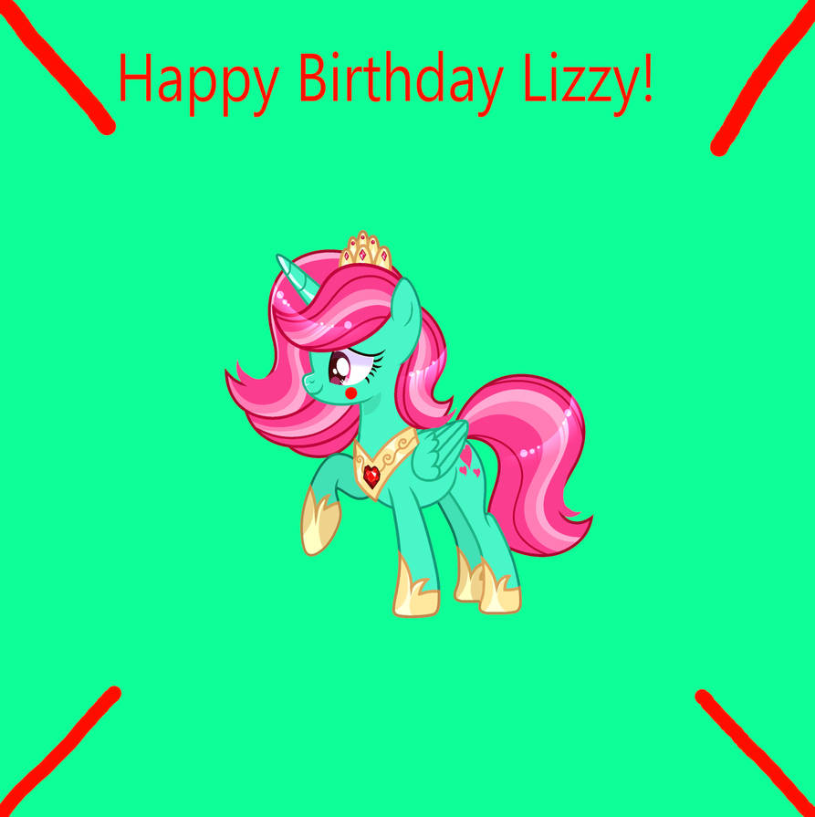 Go Lizzy Sign Lizzy Birthday Sign by Amazing-Fidget2621 on DeviantArt
