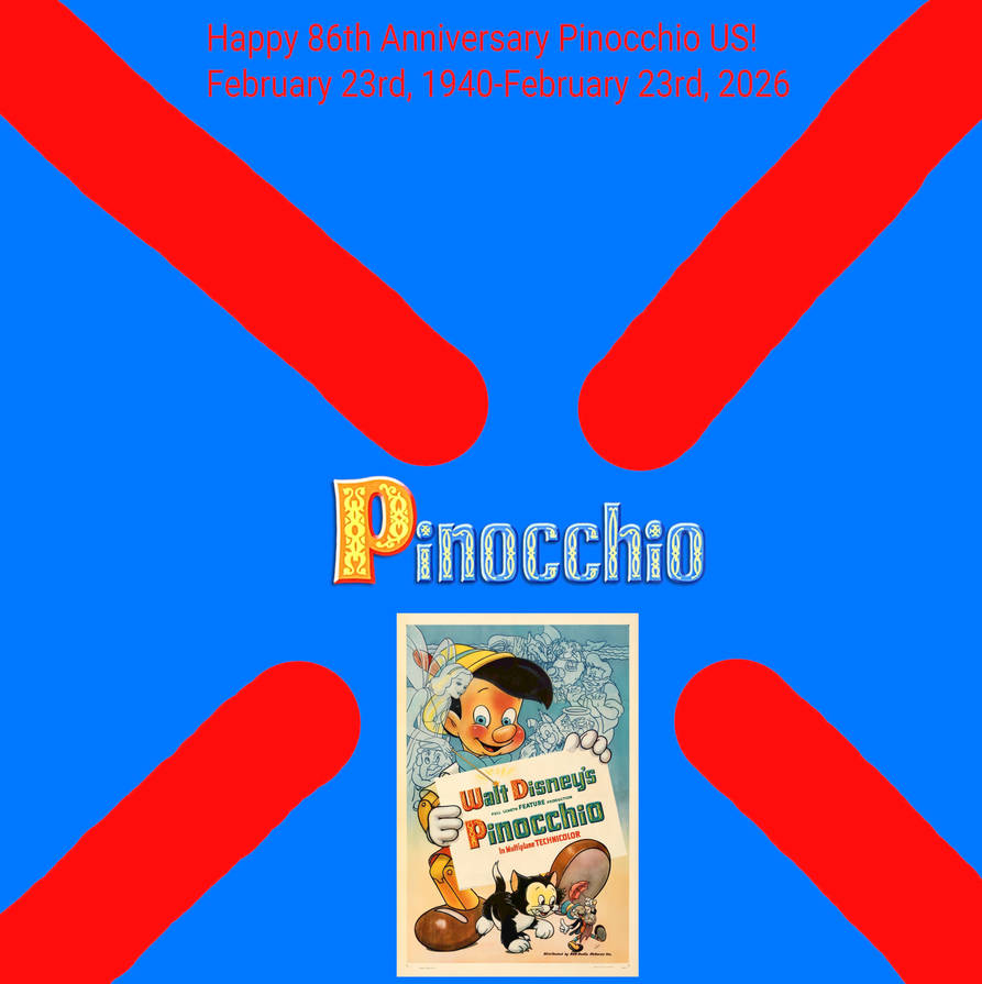 Pinocchio Sign Pinocchio 86th US Anniversary Sign by Amazing-Fidget2621 on DeviantArt