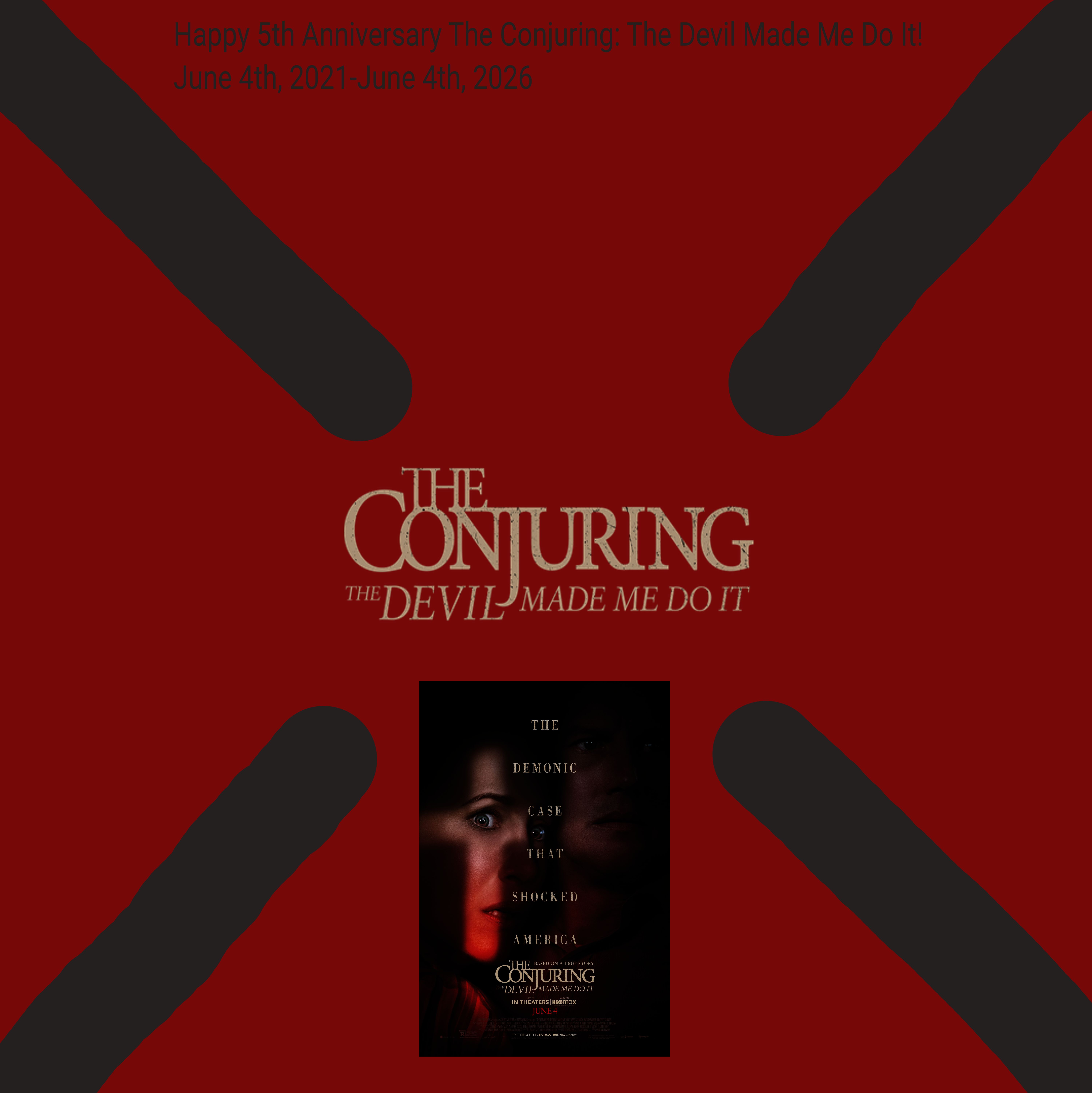 Conjuring Sign The Conjuring TDMMDI 5th Anniversary Sign by Amazing-Fidget2621 on ...