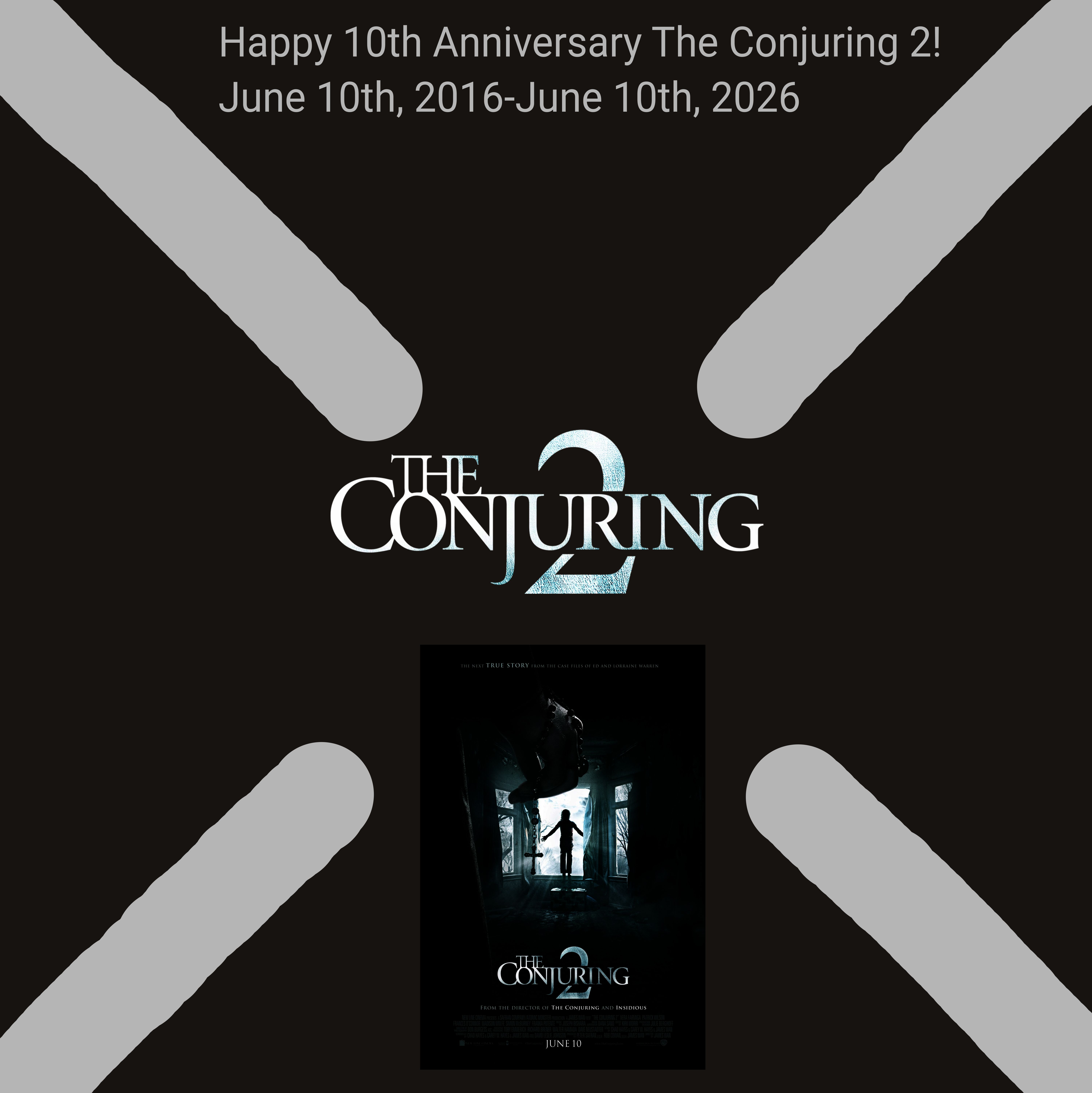 Conjuring Sign The Conjuring 2 10th Anniversary Sign by Amazing-Fidget2621 on DeviantArt