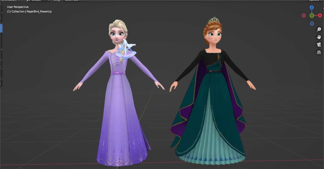 Freezed Model frozen freefall model pack download by codeerrro on DeviantArt