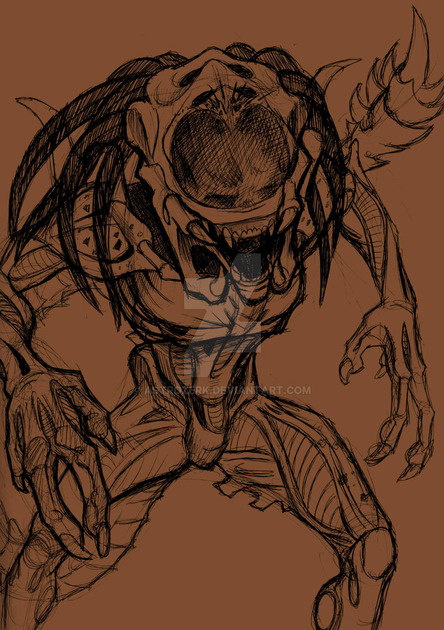 Predalien ball point close up