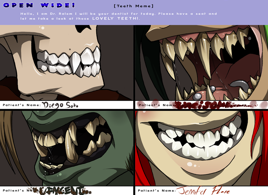 Filled Teeth meme