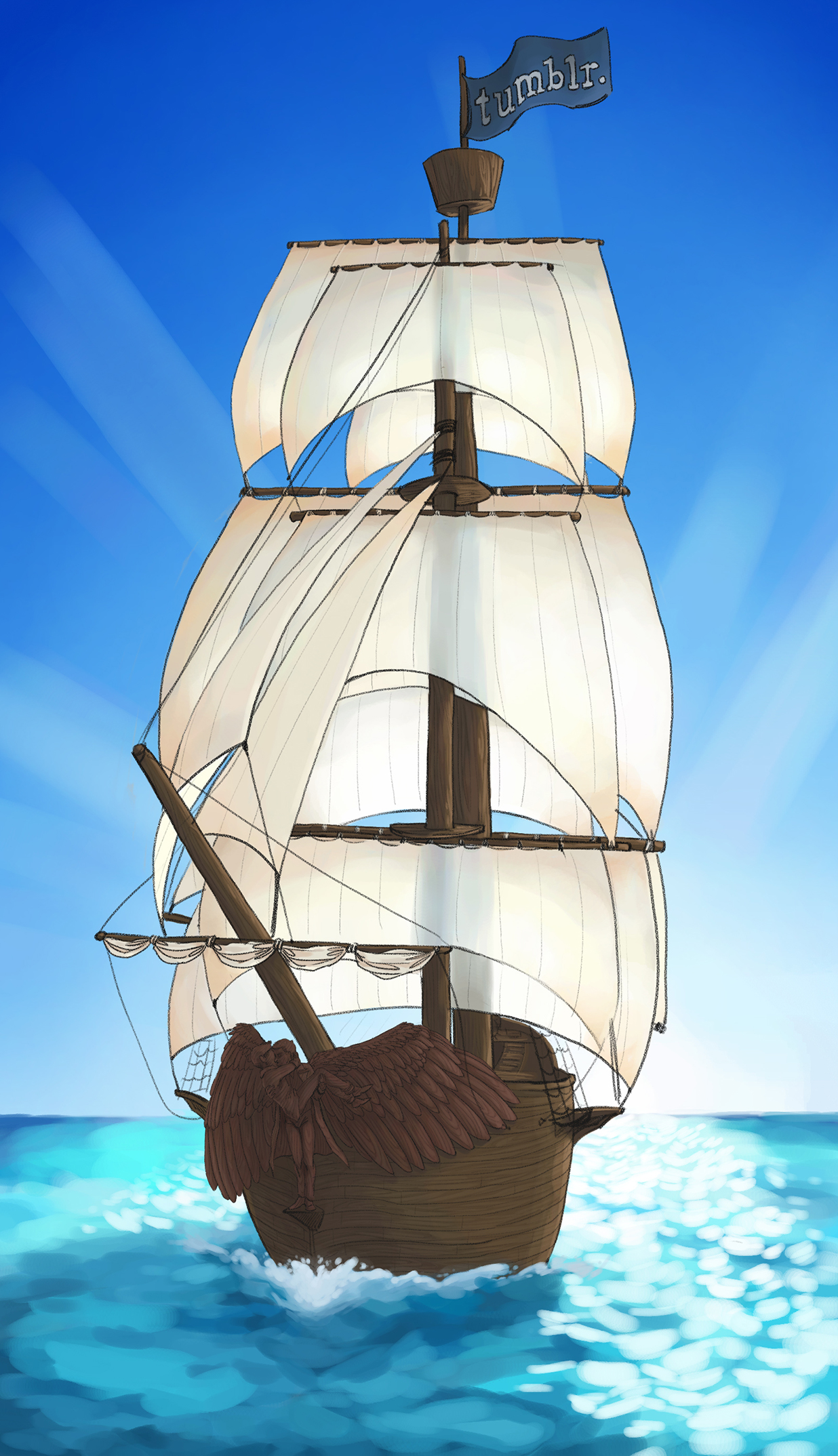 Destiel ship by CrocInCrocs
