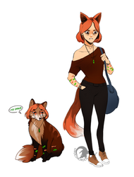 *.~:Anna the sad fox Adoptable:~.* (CLOSED)