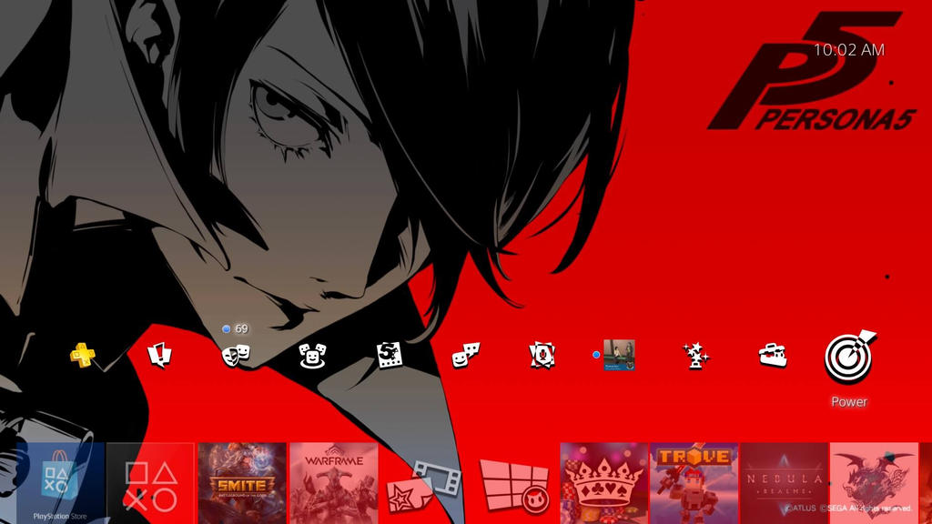 Persona 5 Yusuke Kitagawa PS4 Theme Upper section by YuGiOh5DsDuelist on  DeviantArt