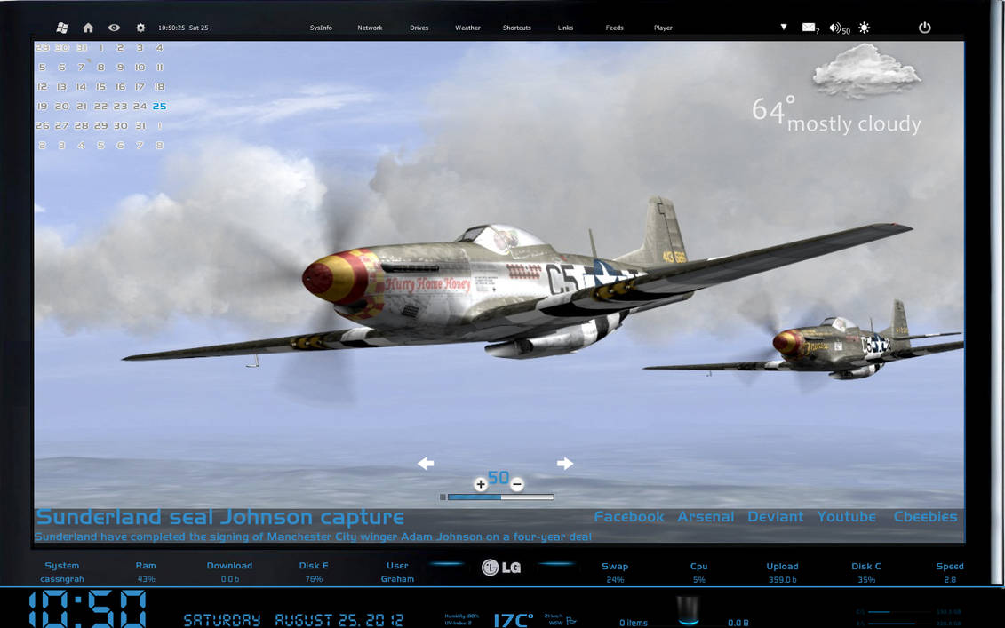 rainmeter tv v.3 by izagooner on DeviantArt