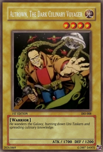 Alton Brown,  Card Form