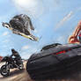 Knight Rider/A-Team/Airwolf/Streethawk Art