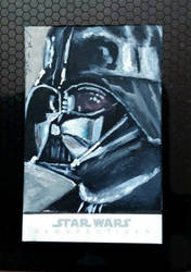 Darth Vader sketch card Topps