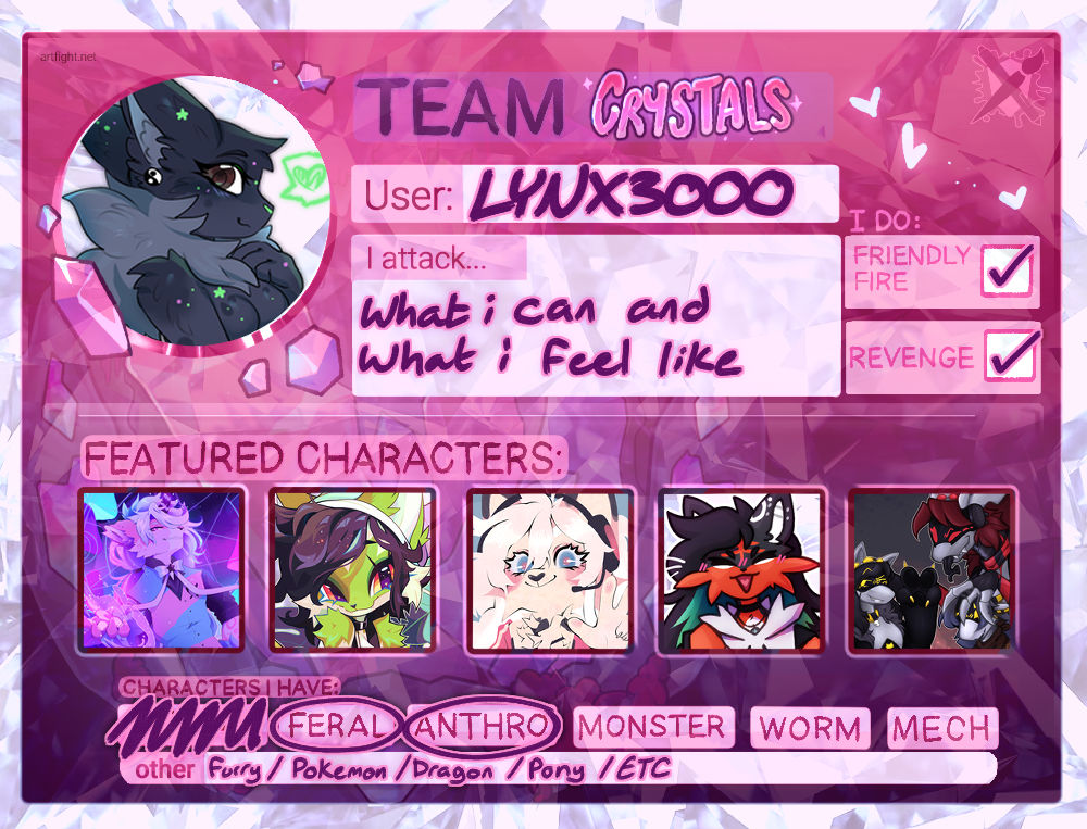 TEAM CRYSTALS by LYNX3000 on DeviantArt