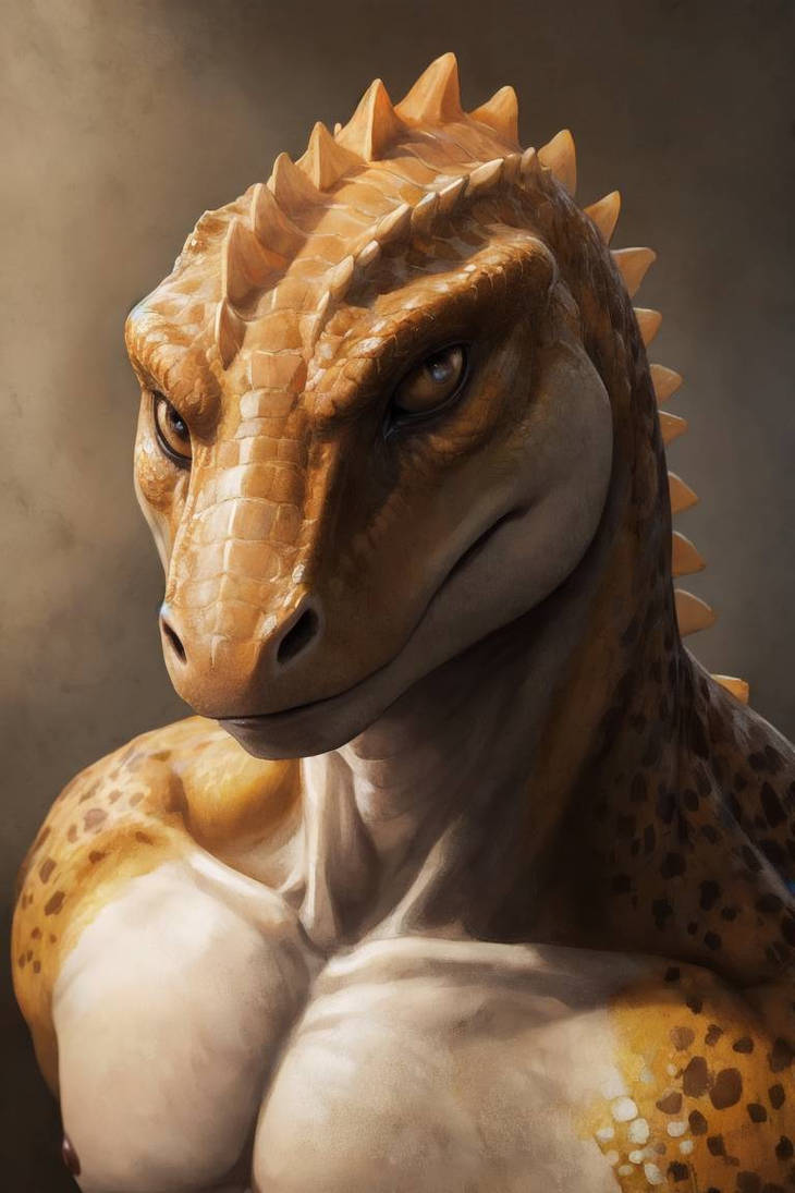 The Muscular Lizardfolk 9 by V8-AI on DeviantArt