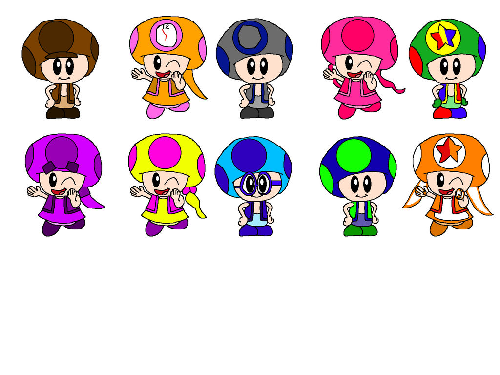 Numbertoads 11 to 20 by alexiscurry on DeviantArt