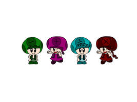 Numberblocks: Six 2D by alexiscurry on DeviantArt