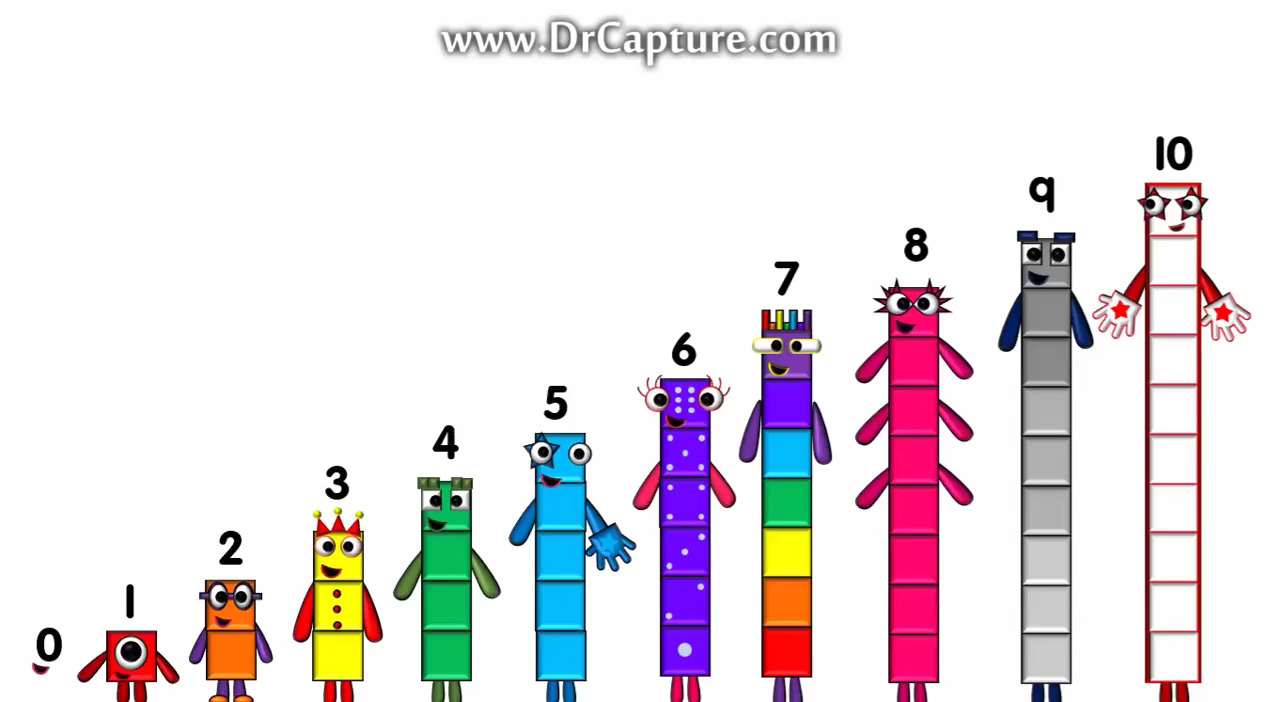 Numberblocks Drawing 0
