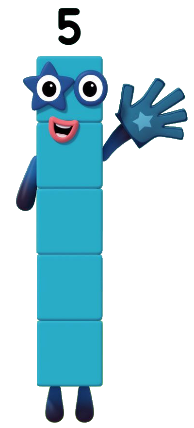 Five From Numberblocks by alexiscurry on DeviantArt