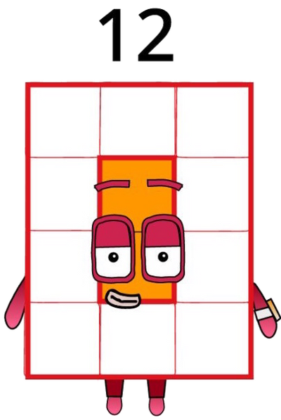 Numberblocks Twelve 2d By Alexiscurry On Deviantart