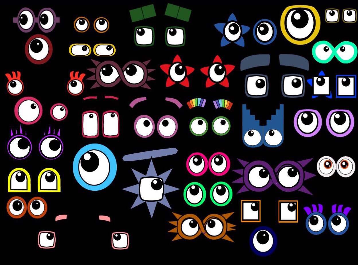 Colourblocks Eyes in the Dark by alexiscurry on DeviantArt