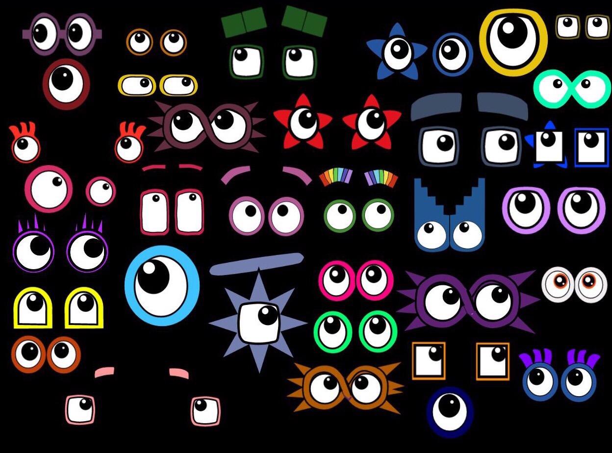 Numberblocks Eyes in the Dark by alexiscurry on DeviantArt