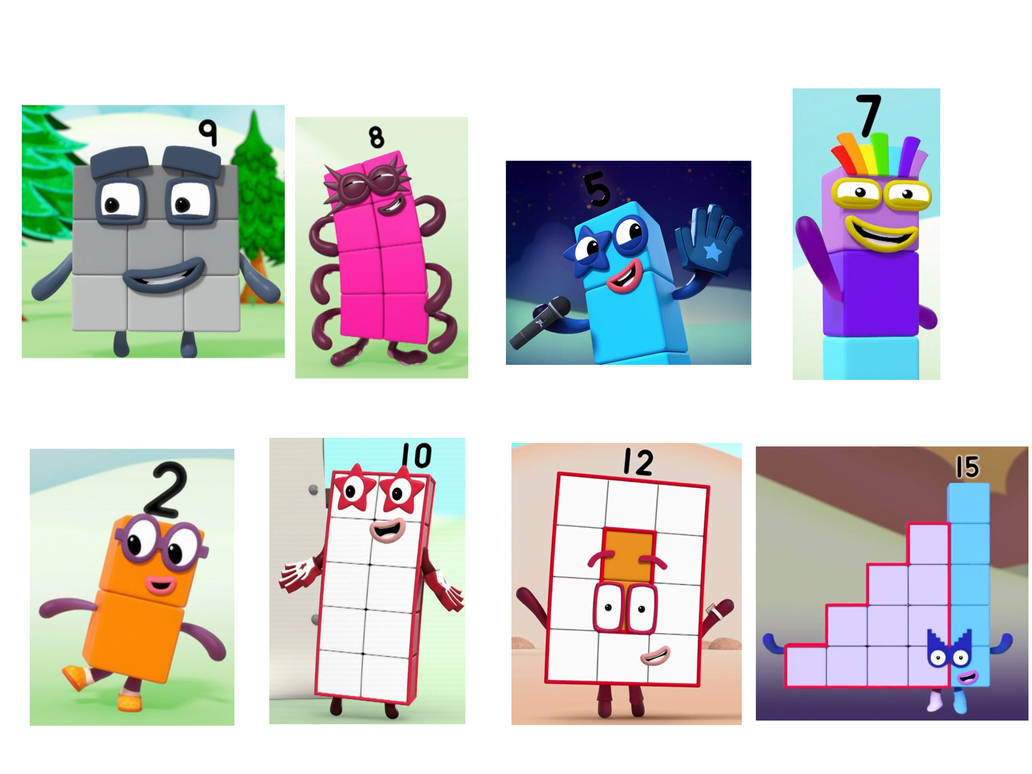 The Numberblocks Gang for Joshuat1306! by alexiscurry on DeviantArt
