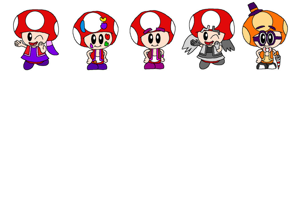 Numbertoads 16 to 20 by alexiscurry on DeviantArt