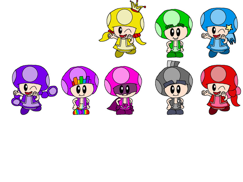 Numbertoads 30-100 by alexiscurry on DeviantArt