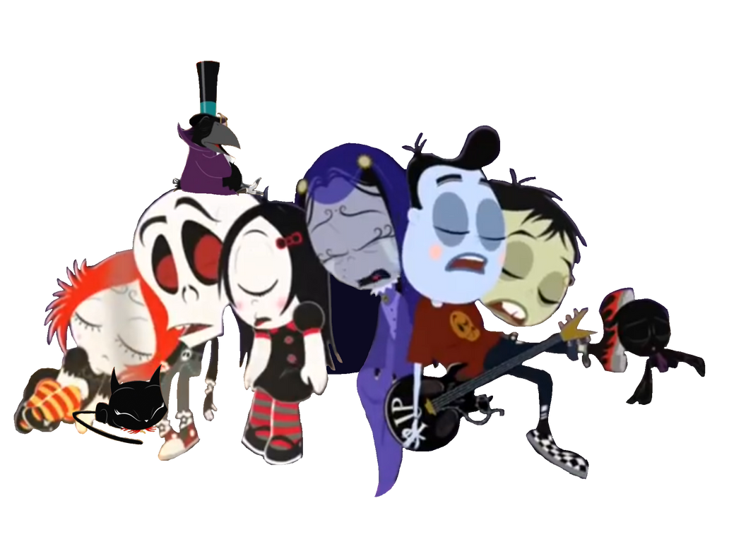 Ruby Gloom Characters Sleeping by alexiscurry on DeviantArt