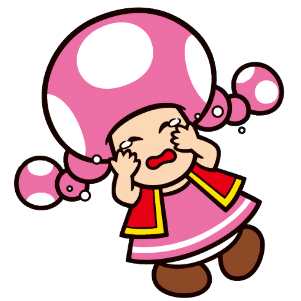 Super Mario: Toadette Crying 2D by alexiscurry on DeviantArt