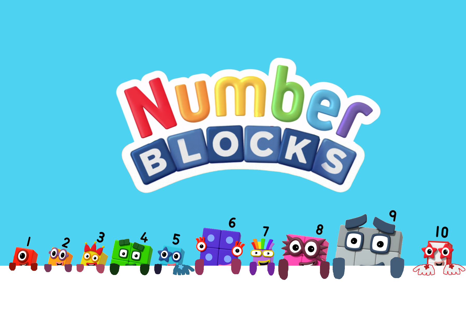 Numberblocks Background by alexiscurry on DeviantArt