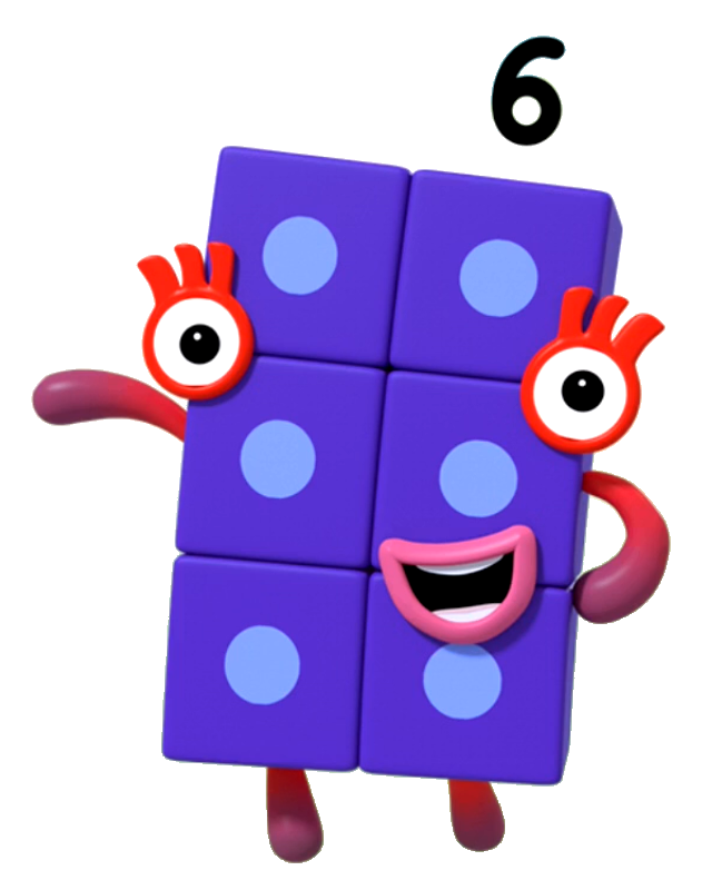 Numberblock Six (Wave) by alexiscurry on DeviantArt
