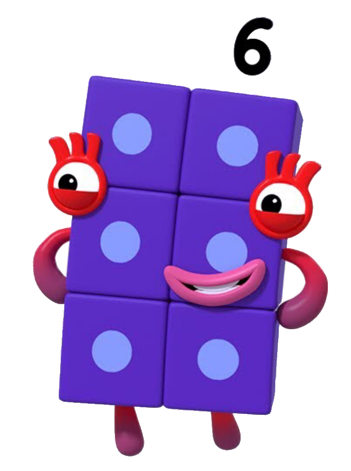 Numberblock Six Cheery By Alexiscurry On Deviantart