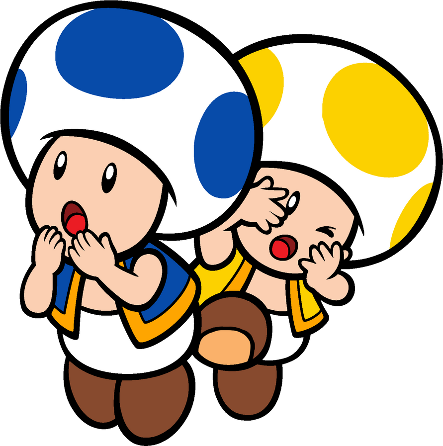 Super Mario: Scared Toad Bros. 2D by alexiscurry on DeviantArt