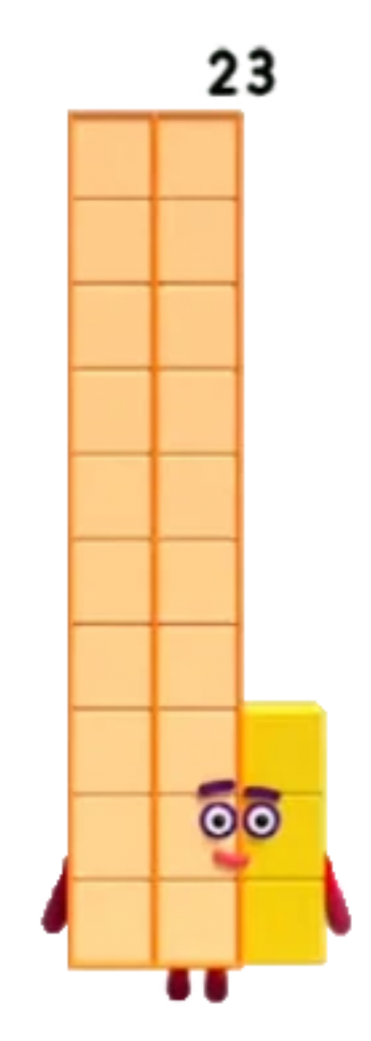 Twenty Three From Numberblocks By Alexiscurry On DeviantArt twenty-three-from-numberblocks-by-alexiscurry-on-deviantart