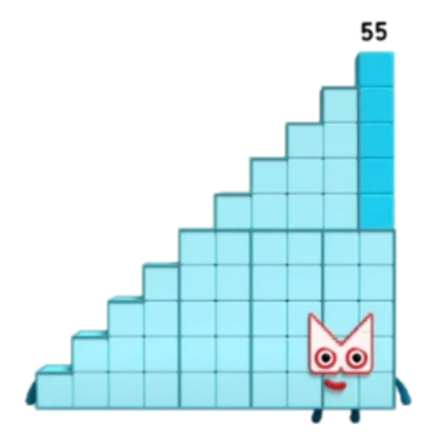 Fifty-Five from Numberblocks by alexiscurry on DeviantArt