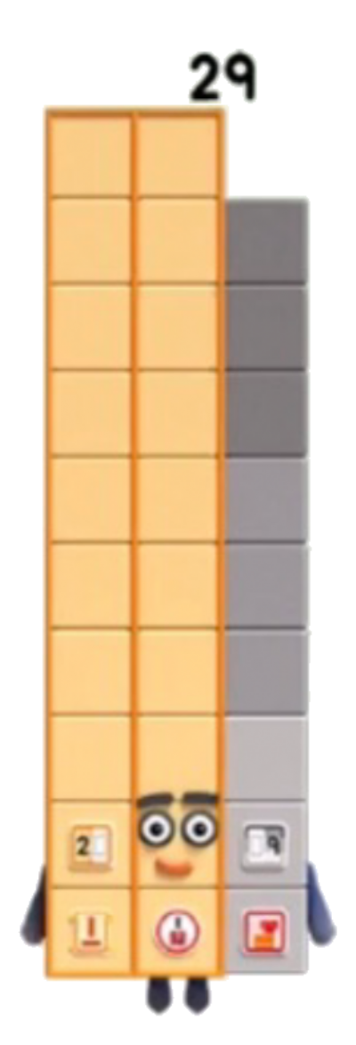 Twenty-Nine from Numberblocks by alexiscurry on DeviantArt