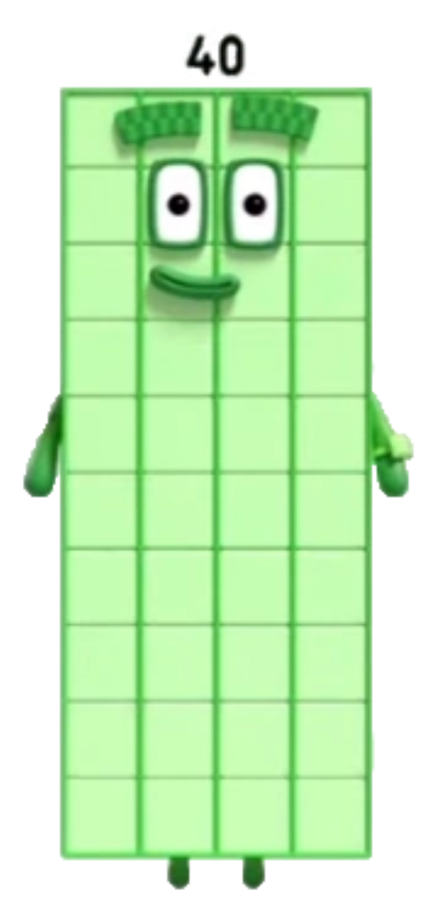 Forty from Numberblocks by alexiscurry on DeviantArt