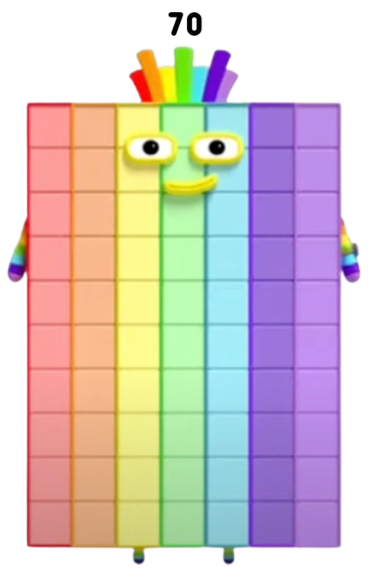 Seventy from Numberblocks by alexiscurry on DeviantArt