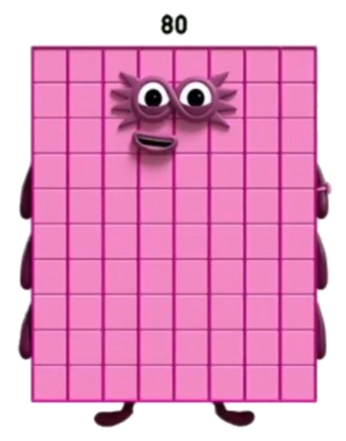 Eighty from Numberblocks by alexiscurry on DeviantArt