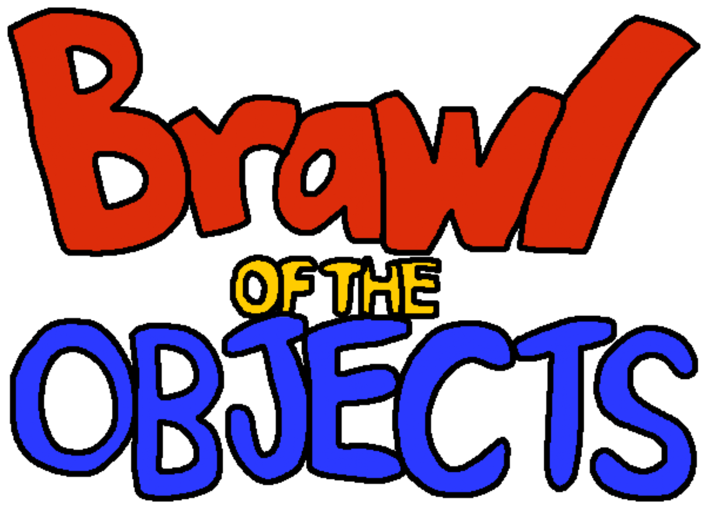 Brawl of the Objects Logo (My Drawing) by alexiscurry on DeviantArt