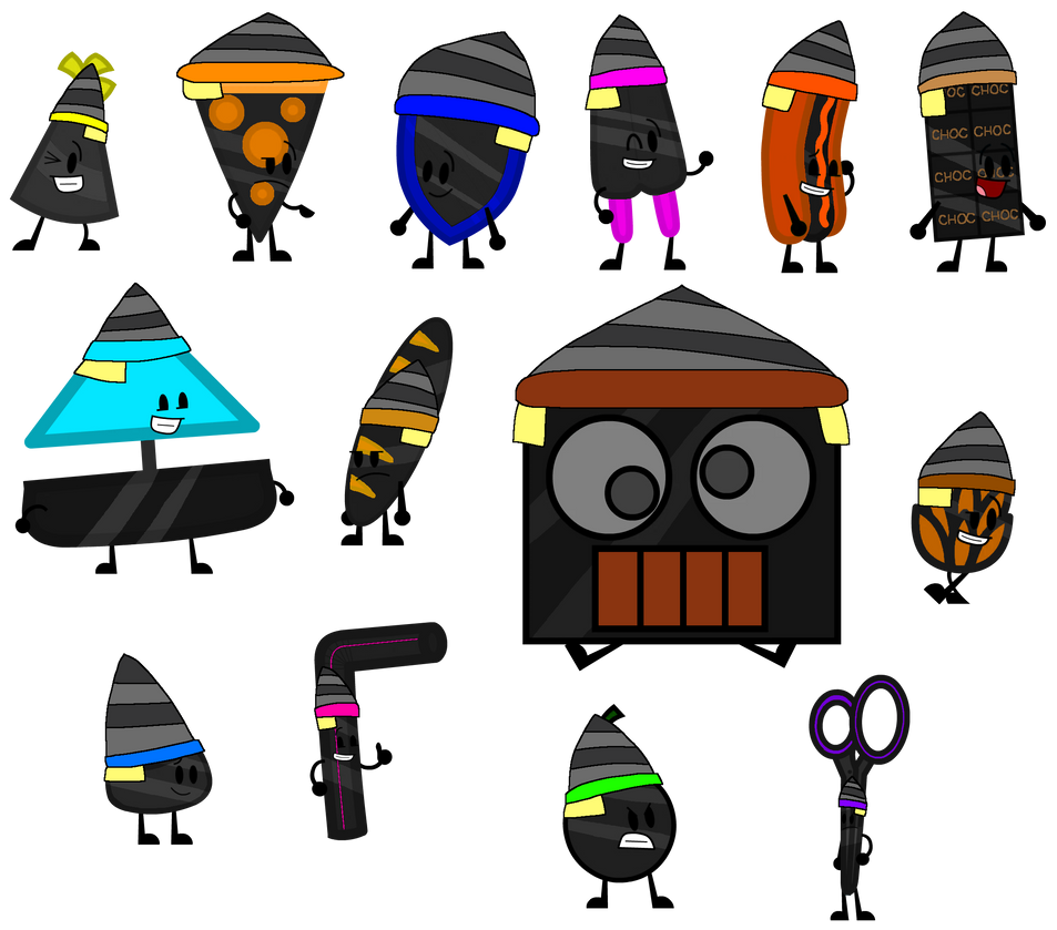 Fake Object Brawl Brawl of the Objects Characters Drill Forms by alexiscurry on DeviantArt