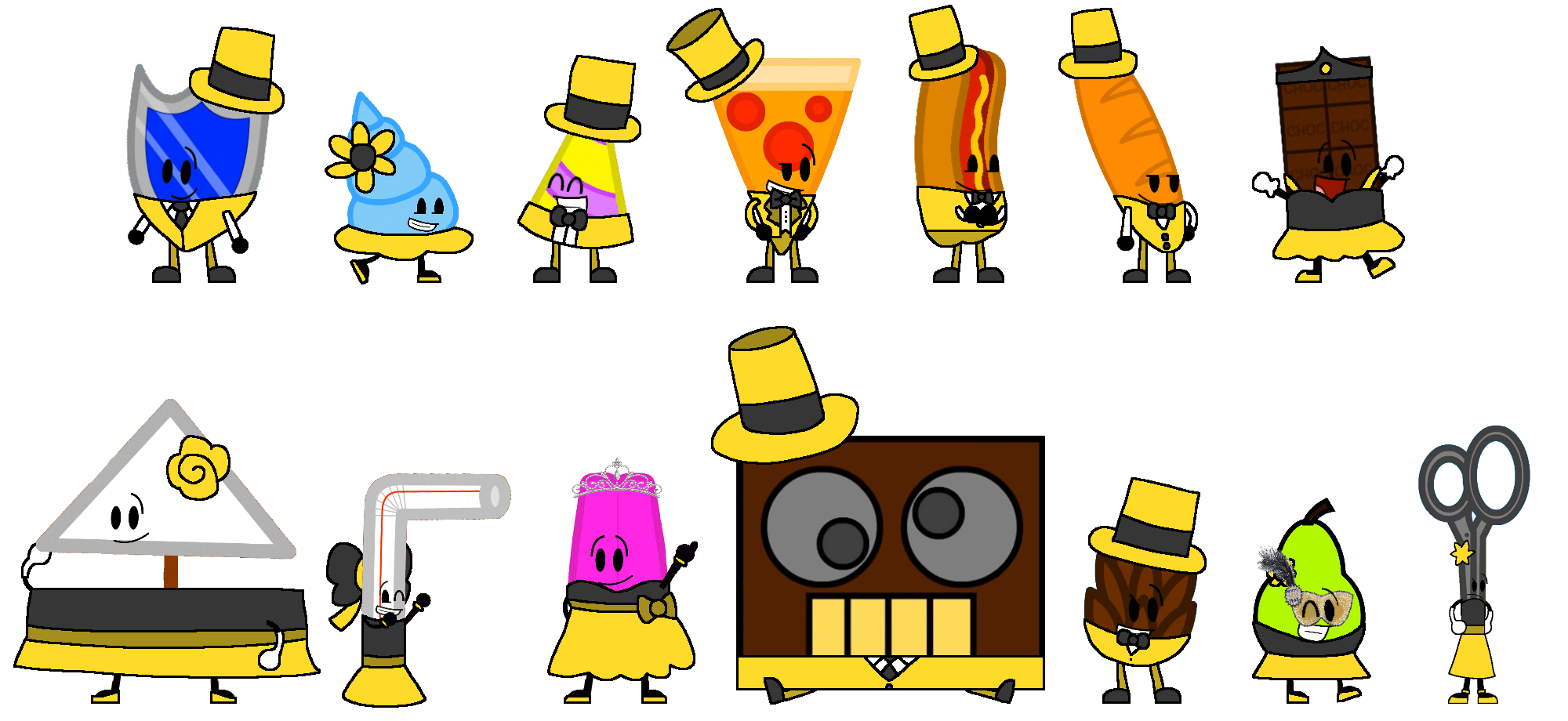 Boto Ranking Deviantart BOTO Characters New Years Outfits by alexiscurry on DeviantArt