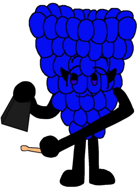 Blue Raspberry playing her Cowbell (Animation) by alexiscurry on DeviantArt