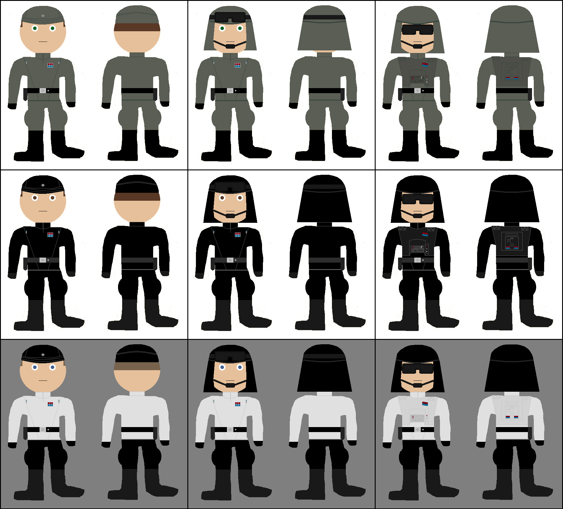 Star Wars - Imperial Officers by Hauk111 on DeviantArt