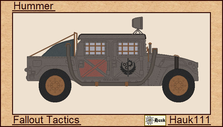 Fallout Tactics - Hummer by Hauk111 on DeviantArt