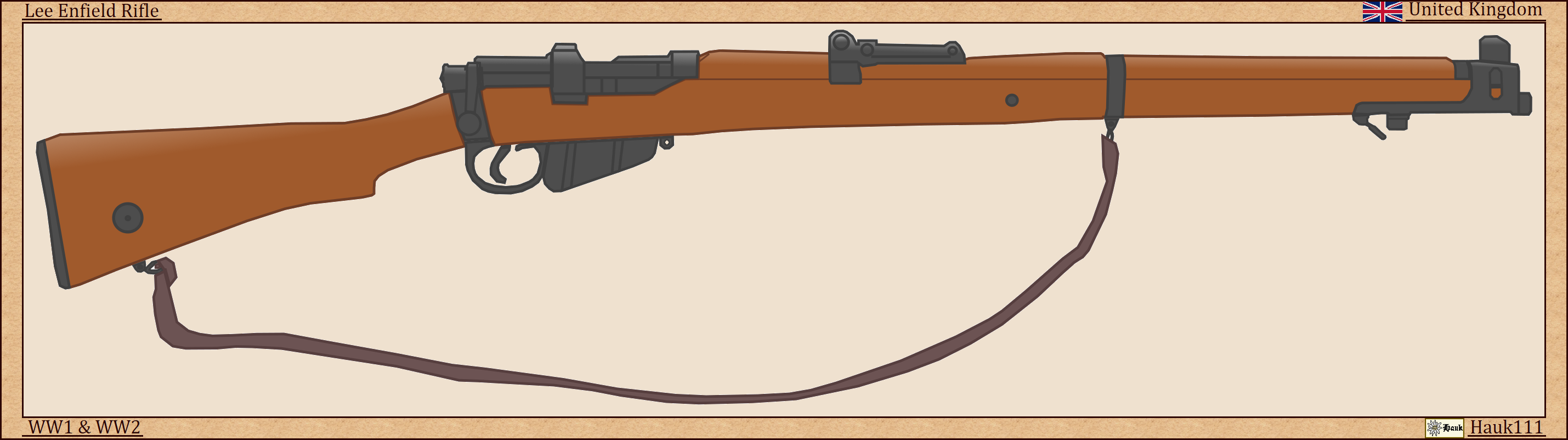 Lee Enfield Rifle by Hauk111 on DeviantArt