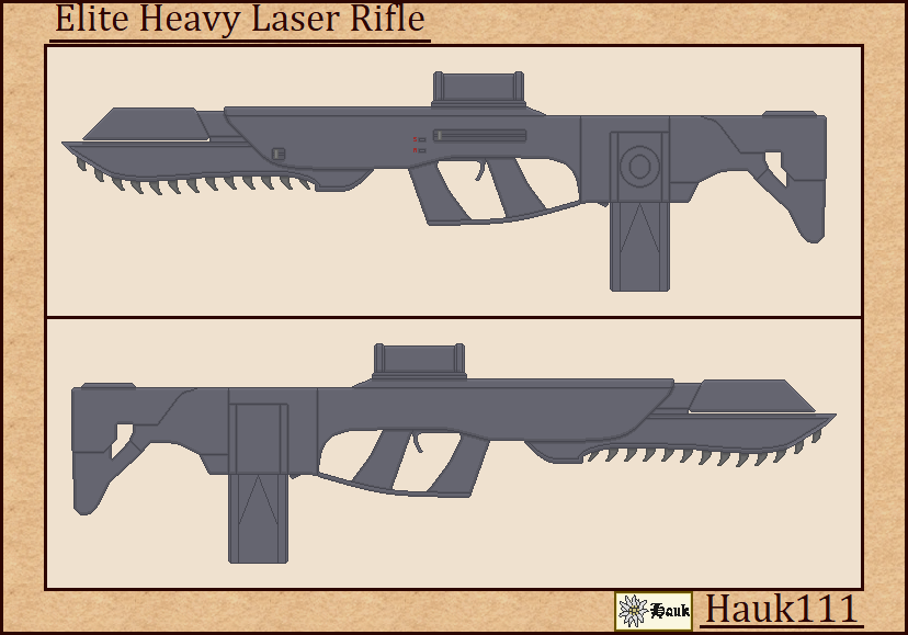 (Commission) Elite Heavy Laser Rifle by Hauk111 on DeviantArt