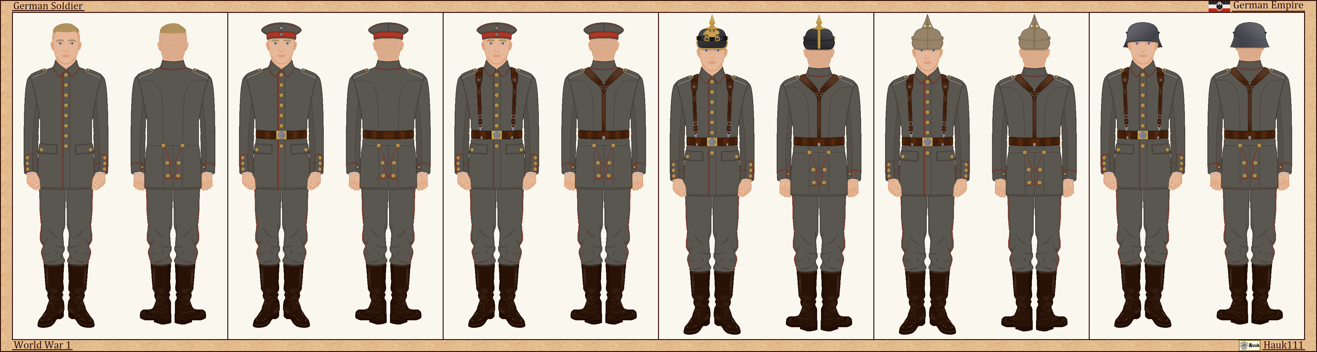 WW1 German Soldier by Hauk111 on DeviantArt