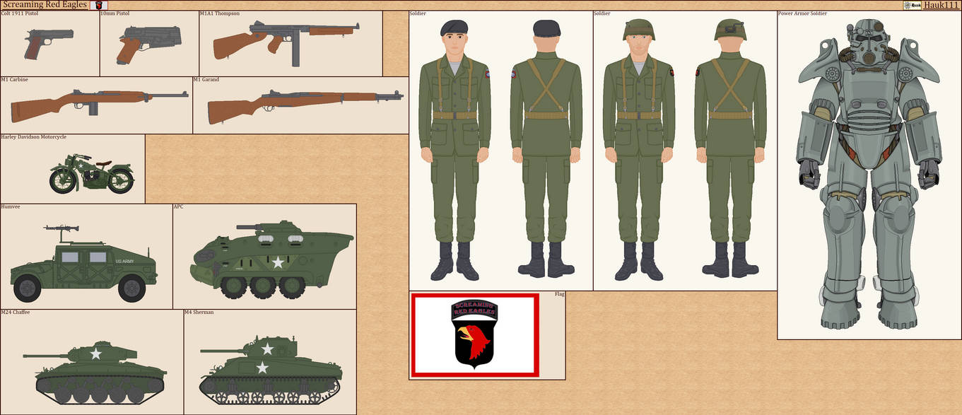 Fallout Kentucky - Red Screaming Eagles by Hauk111 on DeviantArt