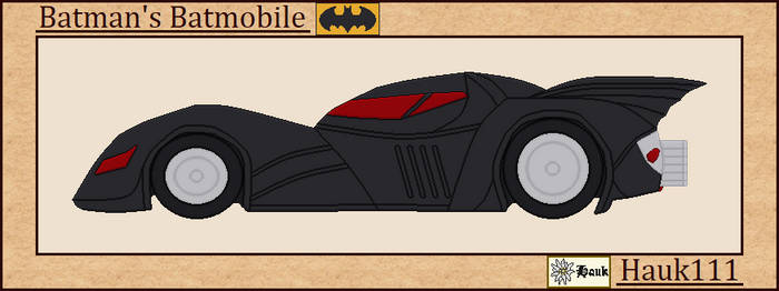 (Commission) Batman's Batmobile