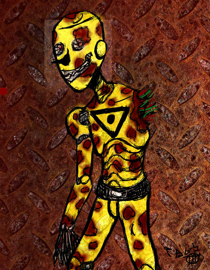 Rust robot by Jegs-the-monster on DeviantArt